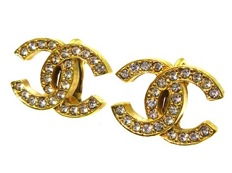 coco chanel ear rings|coco chanel vintage earrings.